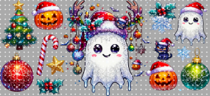 16oz Christmas-S  2559